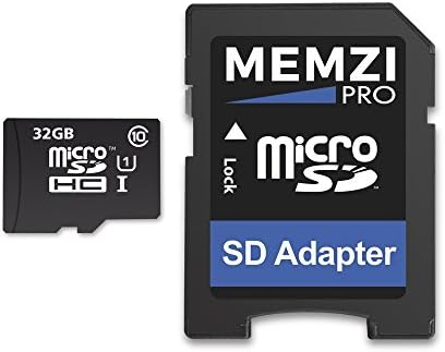 MEMZI PRO 32GB Class 10 90MB/s Micro SDHC Memória Kártya SD Adapter Crosstour Akció Kamera