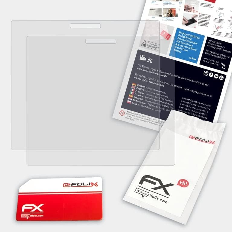 atFoliX képernyővédő fólia Kompatibilis BOOX Levél 2 Képernyő Védelem Film, Anti-Reflective, valamint