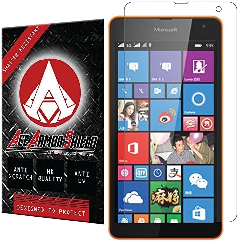 Ace Páncél, Pajzs, Összetörik Ellenálló Képernyő Védő a Microsoft Lumia 535 / Katonai / High Definition