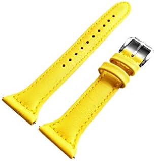 NICKSTON Sárga Színű, Vékony Zenekar Kompatibilis Garmin Vivoactive 4 45mm Esetben Méret Smartwatch Elegáns