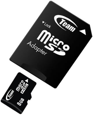 8 gb-os MicroSDHC Class 10 Csapat Nagy Sebesség 20 MB/Mp Memória Kártya. Villámgyors Kártya LG KM500 KM570