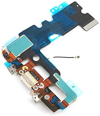 E-javítás Töltés Port Fejhallgató Jack Flex Kábel Csere az iPhone-t 7 (4.7 inch) (Fehér)