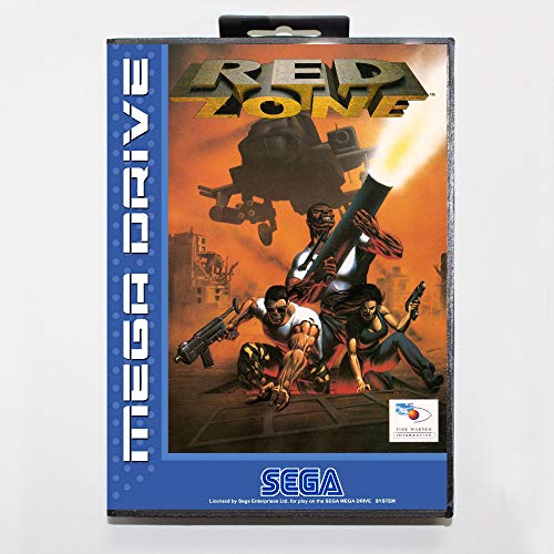 ROMGame Piros Zóna 16 Bites Sega Md Játék Kártya Kiskereskedelmi Doboz Sega Mega Drive Genesis