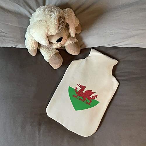 Azeeda 'Walesi Zászló Szív Meleg Víz Üveg Fedelét (HW00027852)