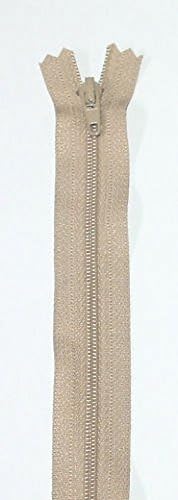 YKK Nylon, zártvégű, Ruha Zip 20 cm Bézs - Minden