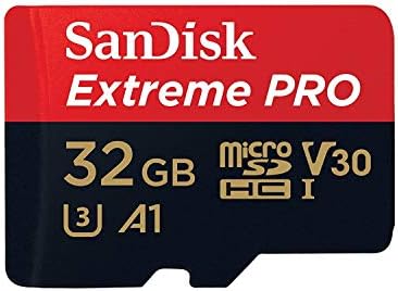 SanDisk Extreme Pro 32GB V30 A1 microSDHC Memóriakártya Működik a DJI Drón Sorozat Mavic 3 Klasszikus