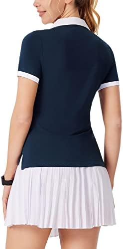 JACK SMITH Női Golf Pólók UPF 50+ Könnyű, Gyors, Száraz Póló Rövid Ujjú Tenisz Maximum Kültéri S-XXL