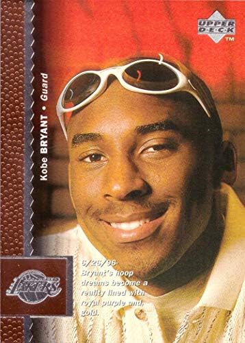 1996-97 Felső Szint Kosárlabda 58 Kobe Bryant Újonc Kártya