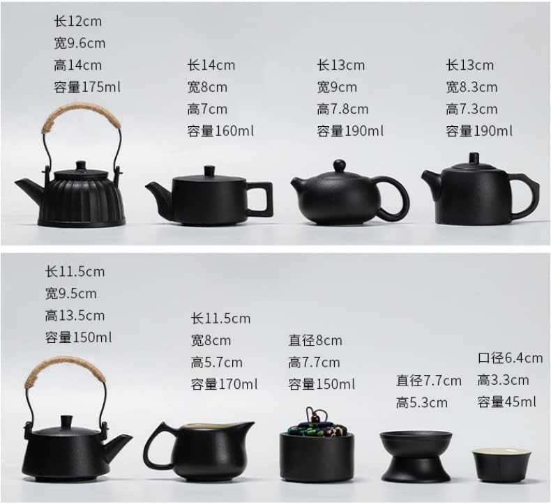 HOUKAI Fazekas Utazási Tea Szett Hordozható Ajándék Teáskanna Kínai Teaware Retro Csésze Üzleti Barát