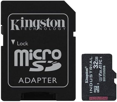 Kingston Ipari 32GB microSDHC C10 A1 pSLC Kártya + SD Adapter SDCIT2/32GB - 2 Pack