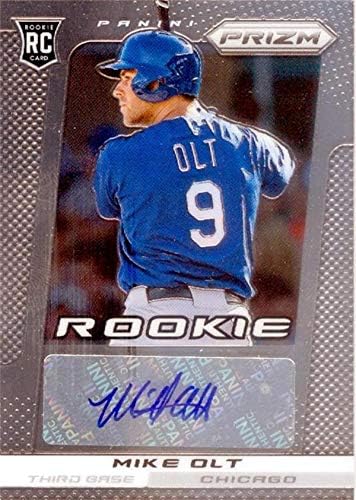 Autogramot Raktár 587134 Mike Olt Dedikált Baseball Kártya - Chicago Cubs 2013 Panini Prizm Újonc - Nem.RMH