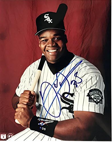 Frank Tamás aláírt Chicago White Sox fotó baseball, mlb a coa