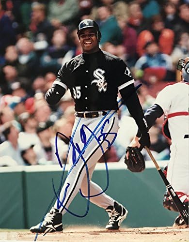 Frank Tamás aláírt fotó Chicago White Sox baseball, mlb a coa
