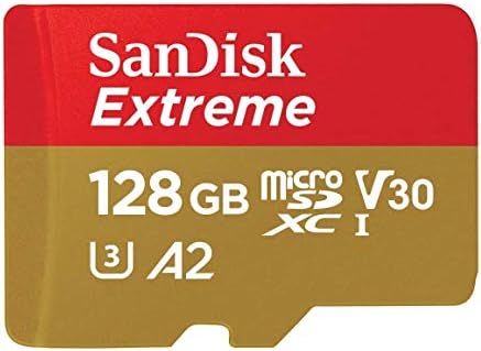 128GB SanDisk Micro Extrém Memóriakártya működik a Samsung Galaxy S9, S9 Plusz, S8, S8+, S7, S7 Szélén
