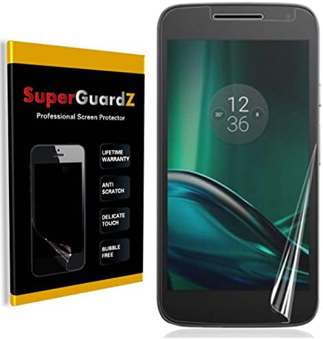 [8-Pack] a Motorola Moto G4 Play - SuperGuardZ képernyővédő fólia, csillogásmentes, Matt, Anti-Ujjlenyomat,