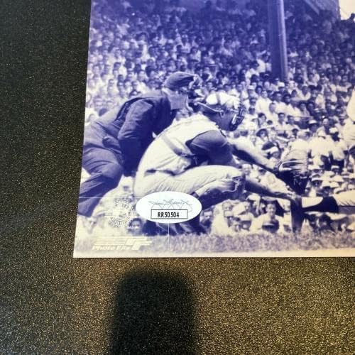 Willie Mays Aláírt Dedikált Home Run 8x10 Fotó SZÖVETSÉG COA - Dedikált MLB Fotók