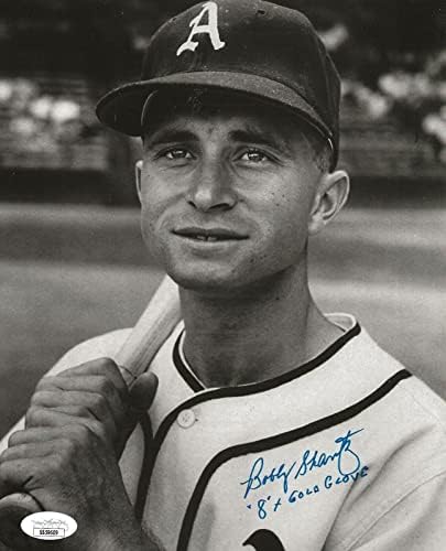 Bobby Shantz aláírt Philadelphia Atlétika A 8x10 fotó W/Felirat SZÖVETSÉG - Dedikált MLB Fotók