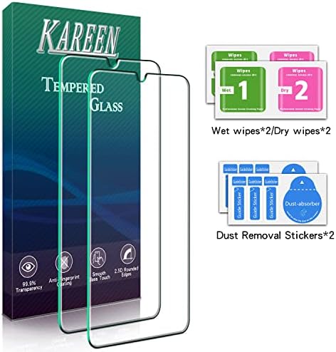 KAREEN [2-Pack] A Samsung Galaxy A23 5G Edzett Üveg kijelző Védő fólia, Anti Karcolás, Buborék Ingyenes,