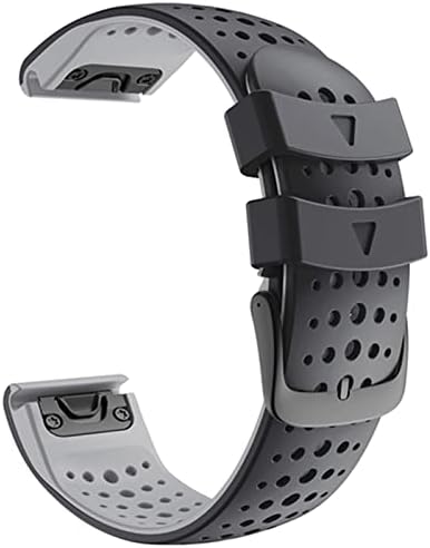 BKUANE 22mm Quickfit Watchband A Garmin Fenix 7 6 6Pro 5 5Plus Szilikon Sáv A Megközelítés S60 S62 forerunner