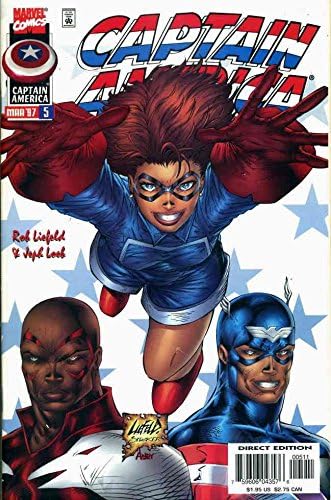 Amerika kapitány (2 Sorozat) 5A VF/NM ; Marvel képregény | Heroes Reborn