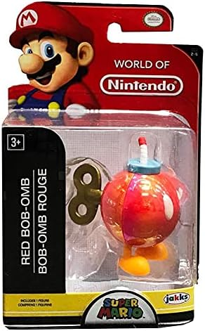 Világ a Nintendo Hullám 11 - 2.5 Inch Piros Bob-Omb