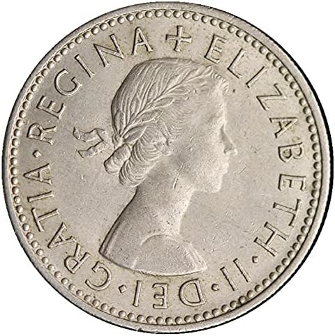 A brit 1 Shilling Érme (angol Három Oroszlánok Változat) 1952-1968, Átmérő 4mm