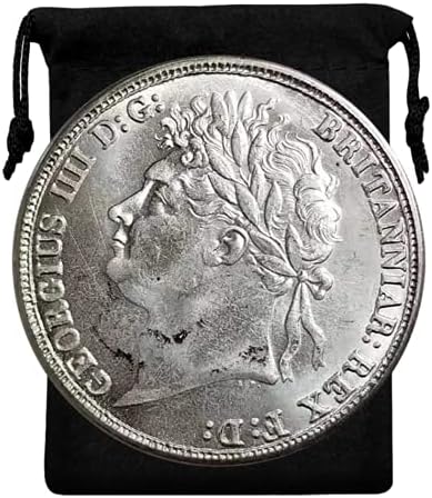 Kocreat Példányt a Brit 1822 George IIII egyesült KIRÁLYSÁG Érme-Replika Nagy-Britannia Ezüst Dollár Penny