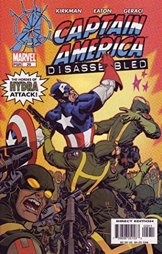 Amerika kapitány (4 Sorozat) 29 VF/NM ; Marvel képregény | Robert Kirkman Szétszerelt