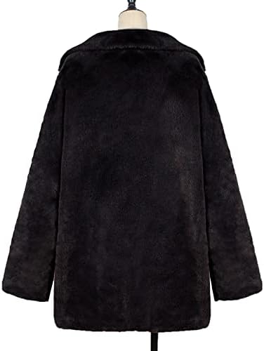 A téli Kabátok Női Üzleti Kívül Felsőruházat Hajtóka Hosszú Meleg Sűrűsödik Plüss Kabát Téli Szilárd Kabát