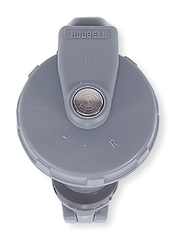 Hubbell HBL460C5W Pin-kódját, majd Ujja IEC Csatlakozó, 3 Pólusú, 4 Vezetékes, 60 erősítő, 600V, Vízmentes