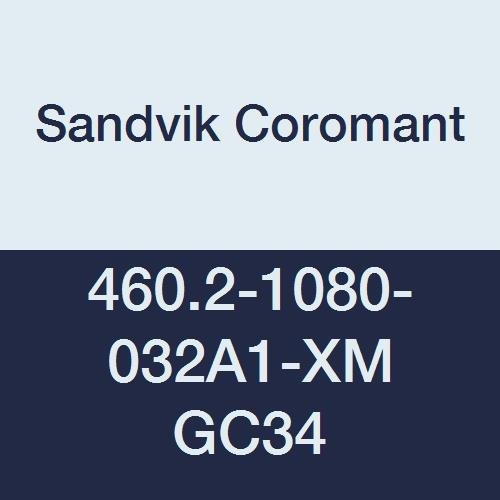 A Sandvik Coromant 460.2-1080-032A1-XM GC34 Tömör Keményfém Fúrók, a CoroDrill 460 Tömör Keményfém Lépés