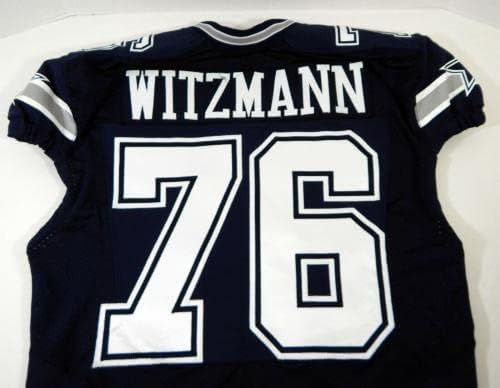 2013 Dallas Cowboys Bryan Witzmann 76 Játék Kiadott Haditengerészet Jersey 46 DP15579 - Aláíratlan NFL