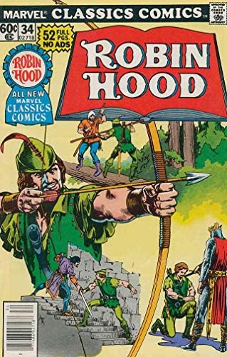 Marvel Klasszikus Képregény 34 VG ; Marvel képregény | Robin Hood