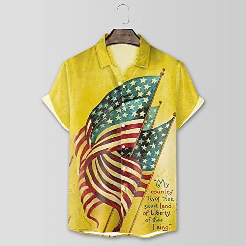 MIASHUI Mens Pólók Magas Méretű Férfi ruházat Divat Szabadidő Zászló 3D-s Digitális Nyomtatás Gombra Hajtóka