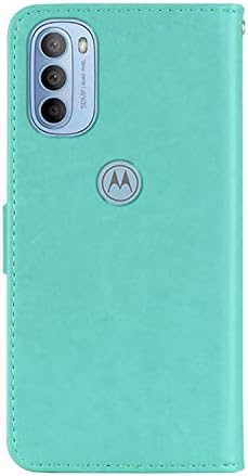 CCSmall Esetben a Motorola Moto g31 jelű kártyával Zsebében, Csillogó Bling Gyémánt PU Bőr Pénztárca Telefon
