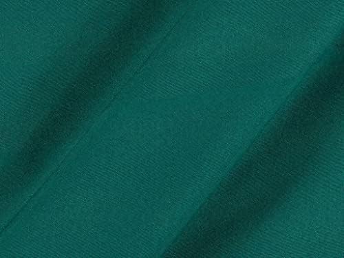 A DESIGN KOSÁRBA Smaragd Zöld Sima Vaj Krepp Anyagból Csomag 1 Méter Szélessége 43 Cm-109 cm Kézműves,