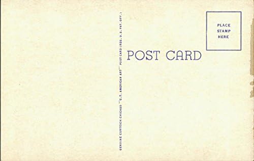 Egyesült Államok Posta La Porte, Indiana Eredeti Antik Képeslap