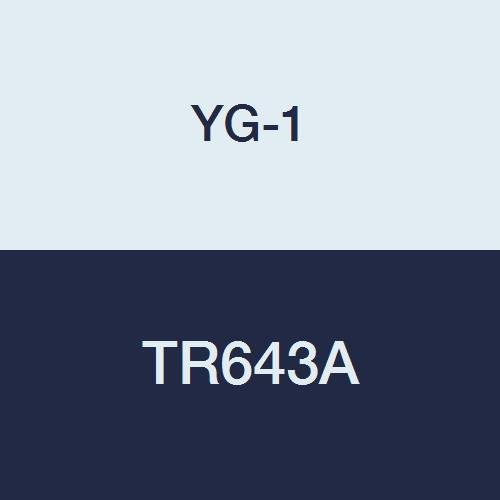 YG-1 TR643A Szuper HSS Egyenes Fuvola Csap Át Hűtőfolyadék Lyuk öntöttvas, Módosított Mélypont Stílus,