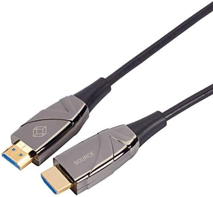 Fekete Doboz Nagy Sebességű HDMI 2.0 Aktív Optikai Kábel (AOC) - 4K60, 4:4:4, 18 Gbps 15-m (49.2-ft.)
