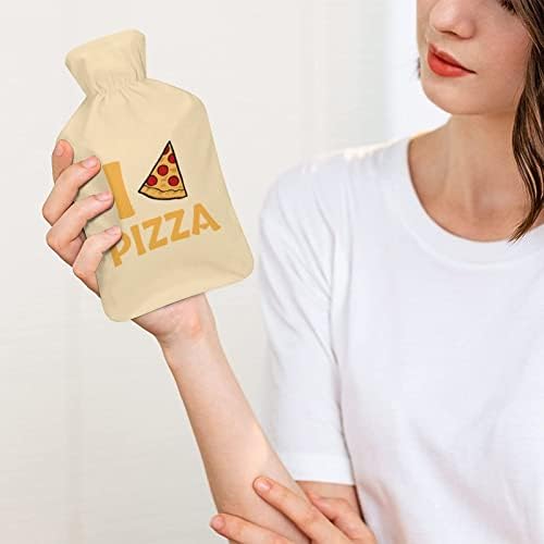 Imádom a Pizzát, Meleg Víz Táska Fedelét Meleg Gumi Injekciós Üvegeket az Ágy Menstruációs Fájdalom, Görcsök
