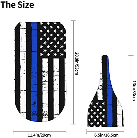 Ykklima Baba Újszülött Pelenkát Takaró sapka Sapka - Amerikai Blue line USA-ban Rendőrségi Csillagok Zászló