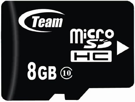 8 gb-os MicroSDHC Class 10 Csapat Nagy Sebesség 20 MB/Mp Memória Kártya. Villámgyors Kártya Samsung Beat