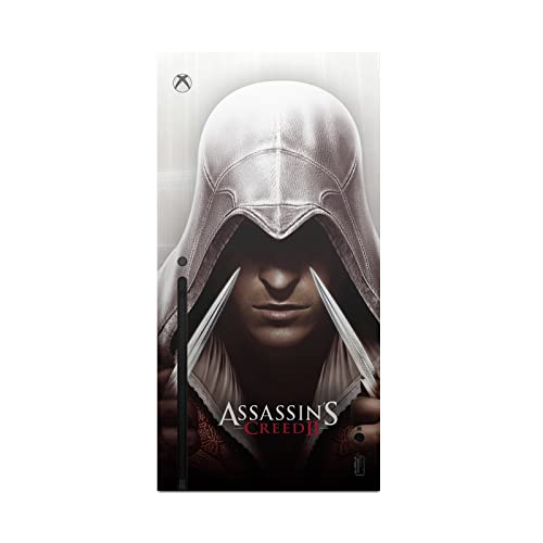 Fejét az Esetben Minták Hivatalosan Engedélyezett Assassin ' s Creed Ezio II Grafikus Matt Vinyl Matrica