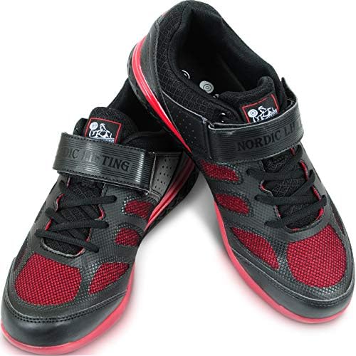 Kettlebell - 18 lb-Csomag Cipő Venja Méret 10.5 - Fekete, Piros