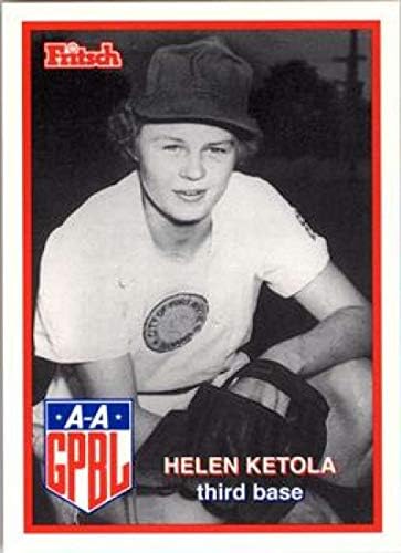 1996 AAGPBL Sorozat 2 Baseball 283 Helen Ketola Fort Wayne Százszorszépek RC Újonc Hivatalos Amerikai