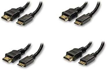 5 Csomag HDMI Férfi-Mini HDMI Férfi Kábel Típus C 15 Méter, CNE551401