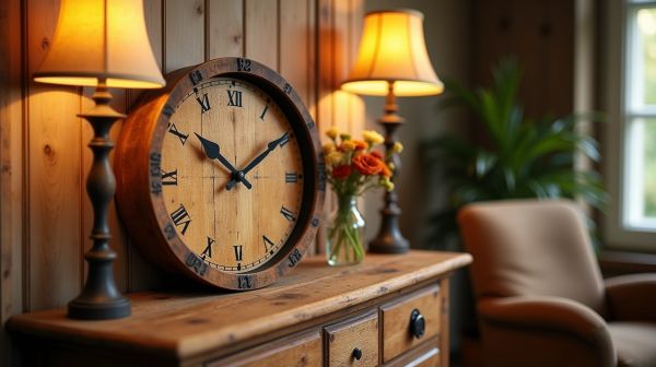 Bien choisir son horloge en bois selon sa déco