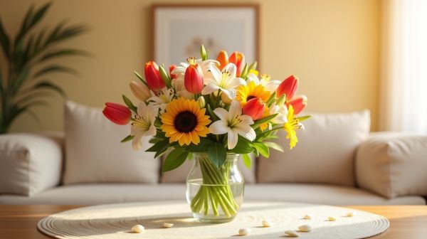 Des bouquets de fleurs livrés rapidement à domicile
