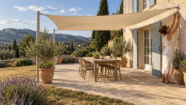 Top conseils pour choisir votre voile ombrage sur mesure extérieure